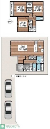 Sumai-to四街道市大日02の物件間取画像